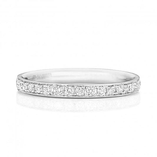 Wedding Band 9ct White Gold Diamond Eternity Ring W232W/I