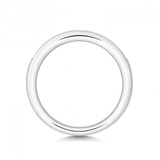 Wedding Band 9ct White Gold Diamond Eternity Ring WQ246W