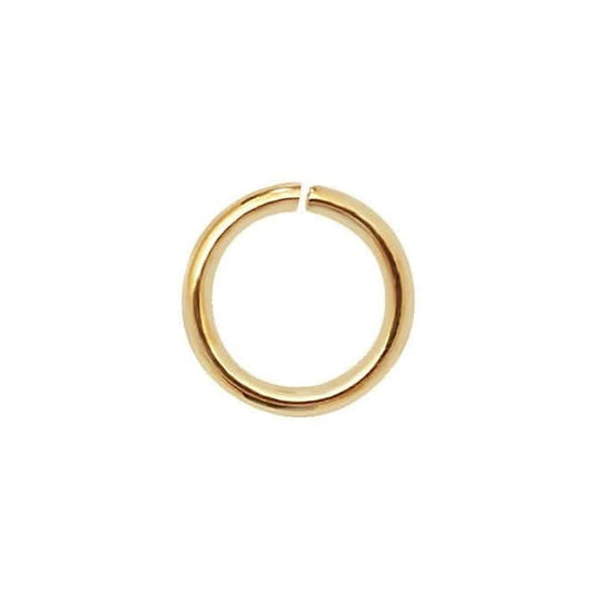 9ct Yellow Gold 10mm Jump Ring FN118