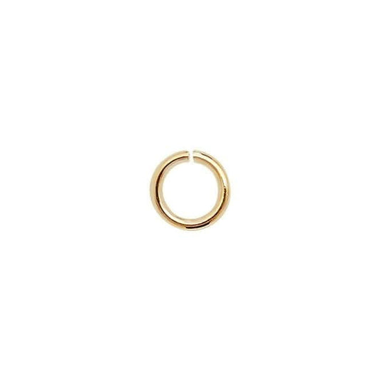 9ct Yellow Gold 4mm Jump Ring FN102