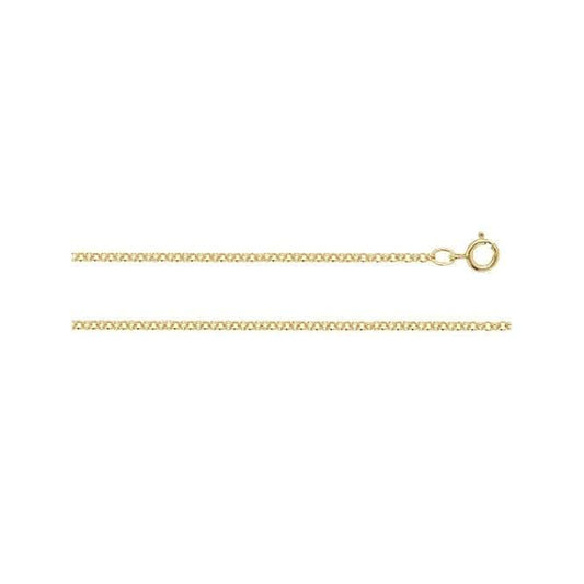 9CT Yellow Gold Belcher Chain CH238