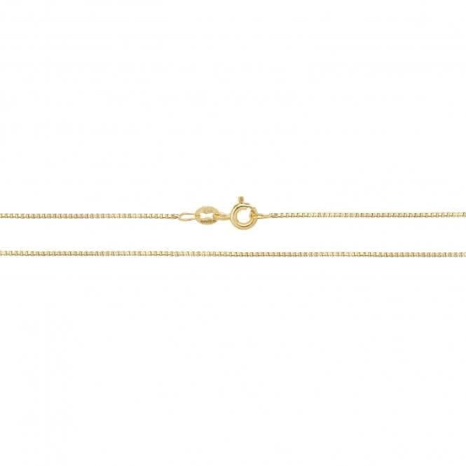 9ct Gold Box Chain CH430