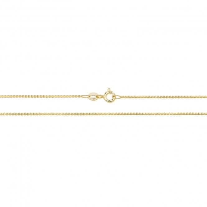 9CT Yellow Gold Box Chain CH431
