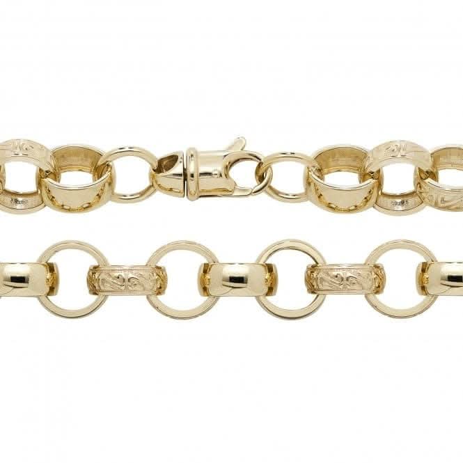 9ct Yellow Gold Belcher Chain CH463