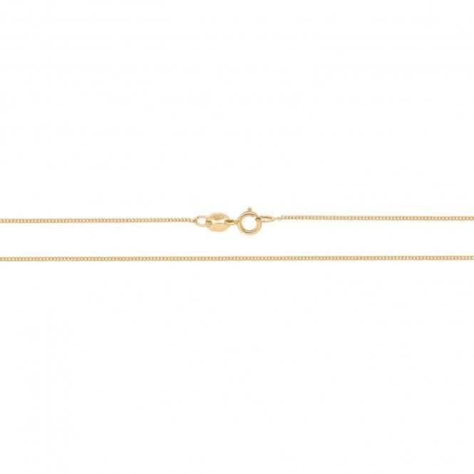 9ct Yellow Gold Close Curb Chain CH159Y