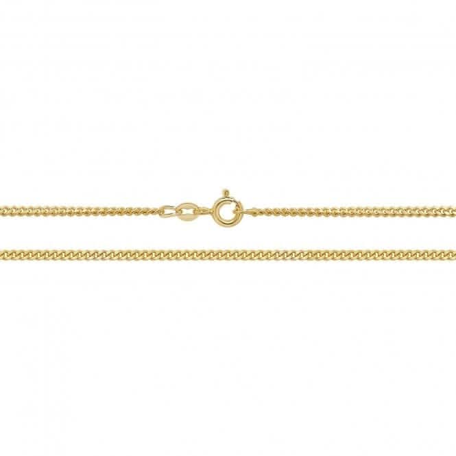 9ct Yellow Gold Close Curb Chain CH164