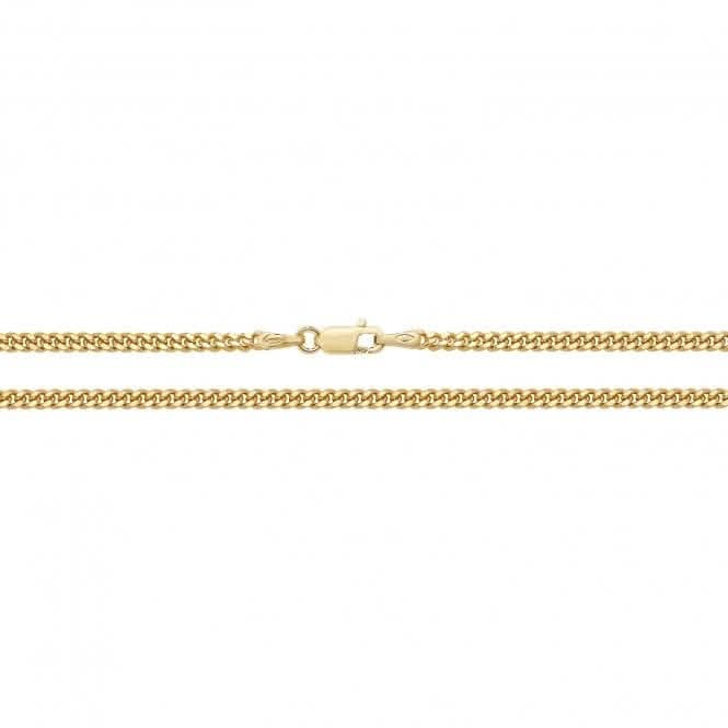 9ct Yellow Gold Close Curb Chain CH165