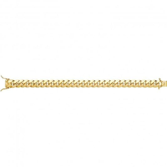 9ct Yellow Gold Cuban Chain 300-Gauge