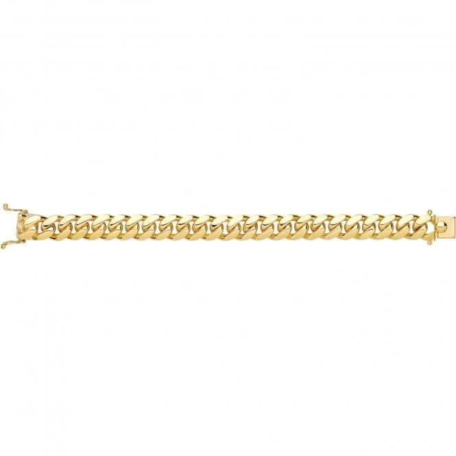 9CT Yellow Gold Cuban Chain 400 Gauge CH449