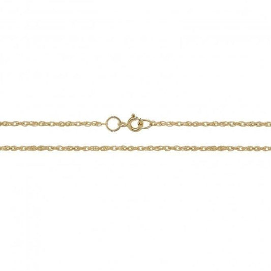 9CT Yellow Gold Prince of Wales Chain CH212