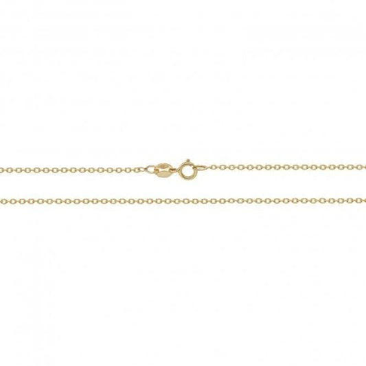 9ct Yellow Gold Rolo Chain CH210