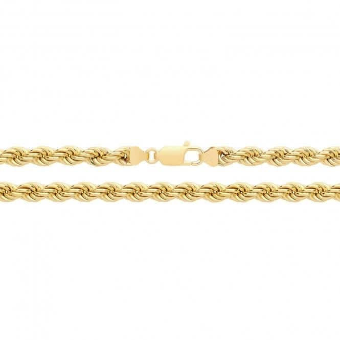 9CT Yellow Gold Rope Chain CH206
