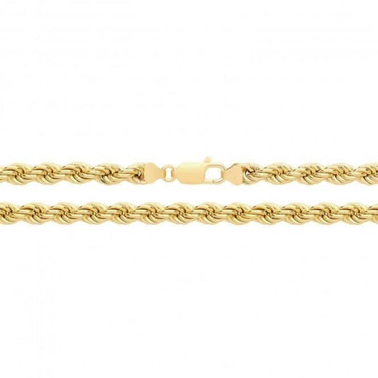 9CT Yellow Gold Rope Chain CH206