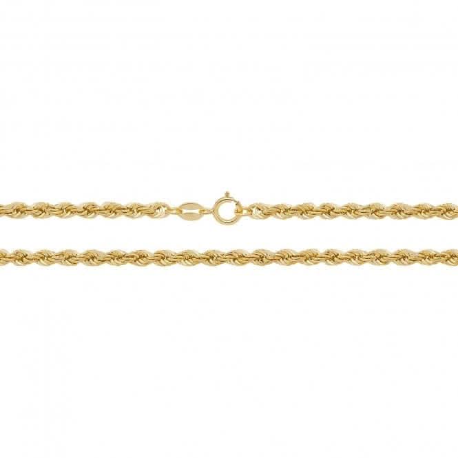 9ct Yellow Gold Rope Chain CH202