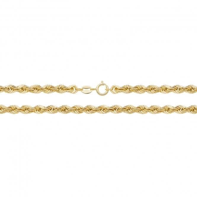 9CT Yellow Gold Rope Chain CH203