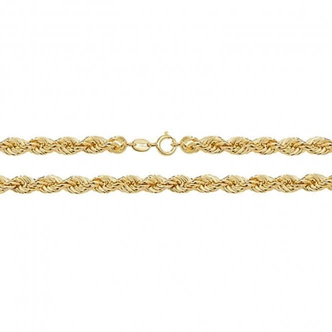 9CT Yellow Gold Rope Chain CH204