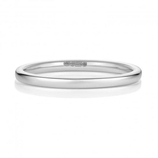 Wedding Band 9K Soft Court 1.7mm-1.7 Wedding  Ring W130WH