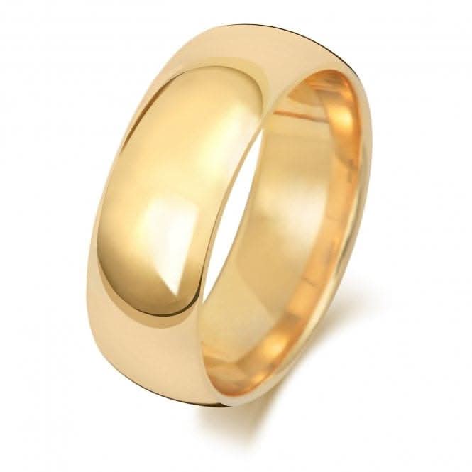 Wedding Band 9K Trad Court 7mm-1.25 Wedding  Ring W167L