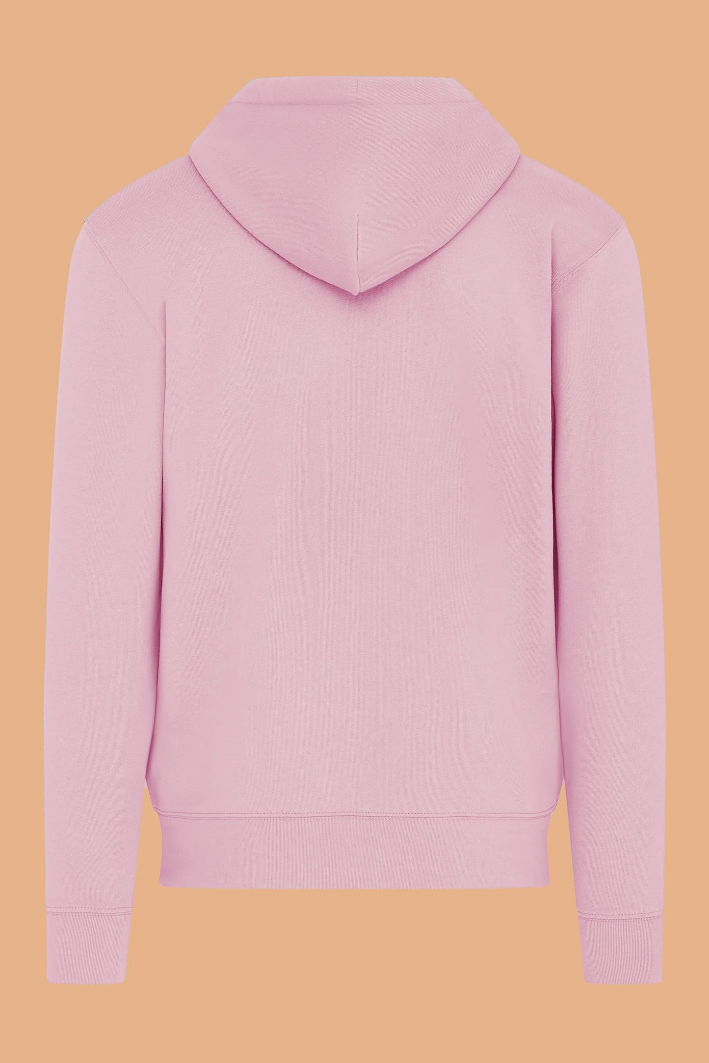 Embroidered P Zip-Up Hoodie