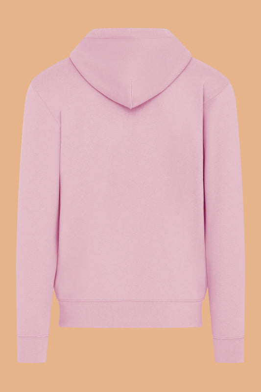 Embroidered P Zip-Up Hoodie