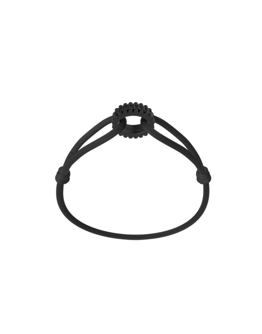 Carbon Regent Cord Bracelet