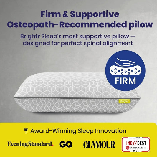 Brightr® Eclipse Adjustable Firm Memory foam pillow