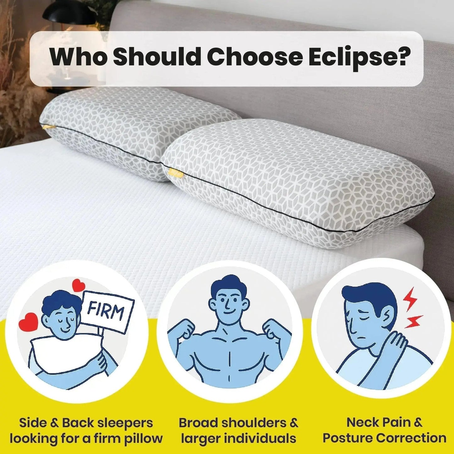 Brightr® Eclipse pillow Refurbished