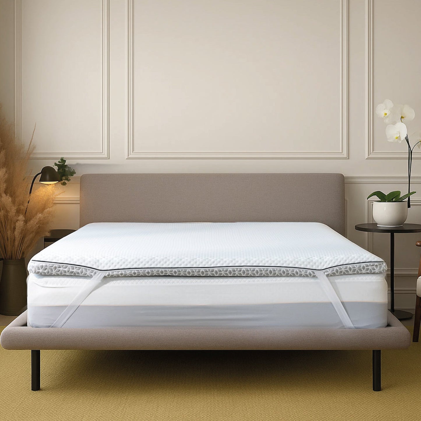 Brightr®  Titan Deluxe 2 in 1 Mattress Topper  - Firm/Extra Firm