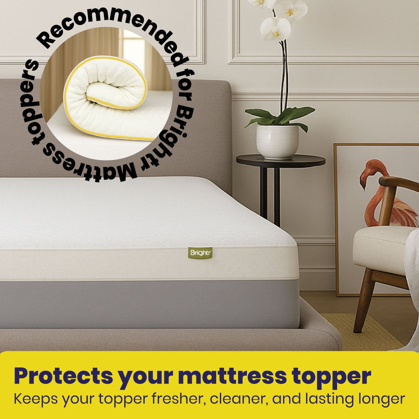 Brightr® Waterproof Mattress Protector