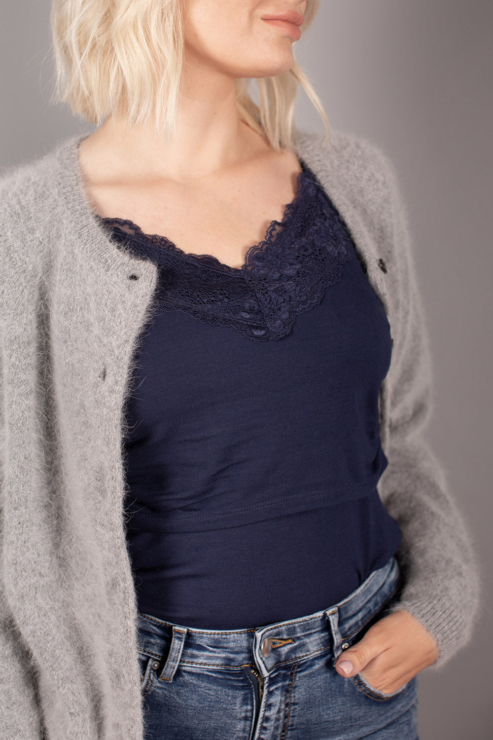 Nursing Cami in Midnight