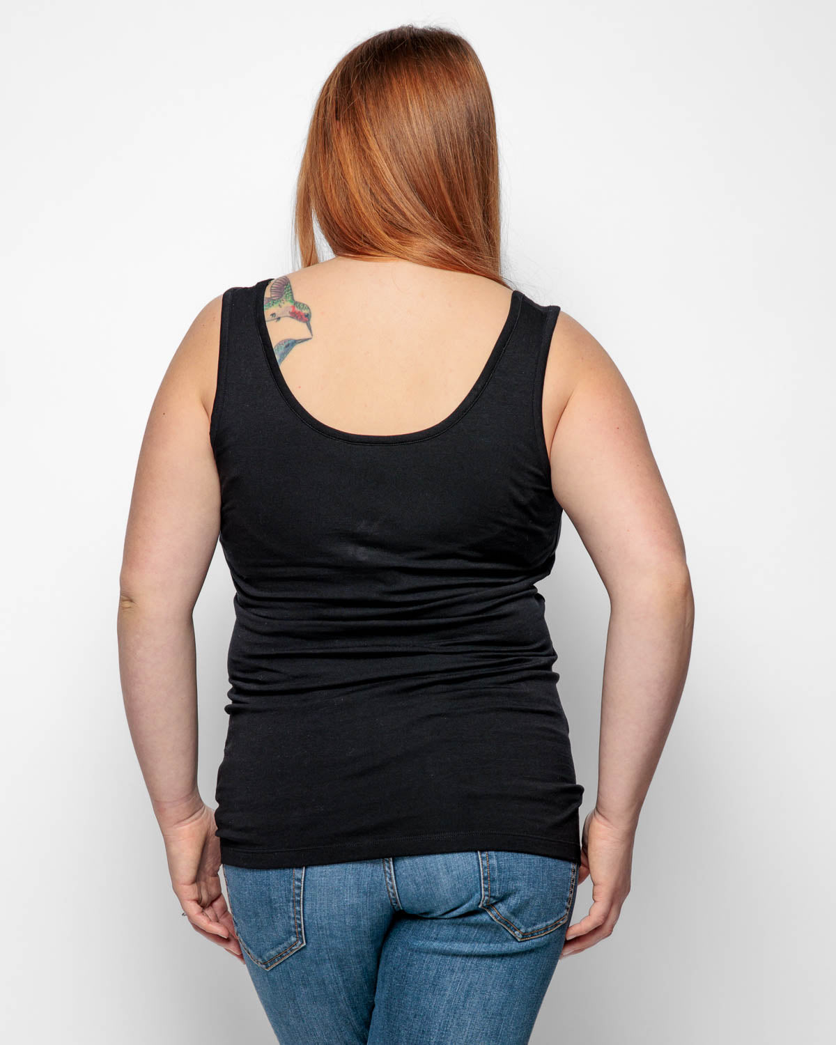 MATERNITY VEST IN BLACK