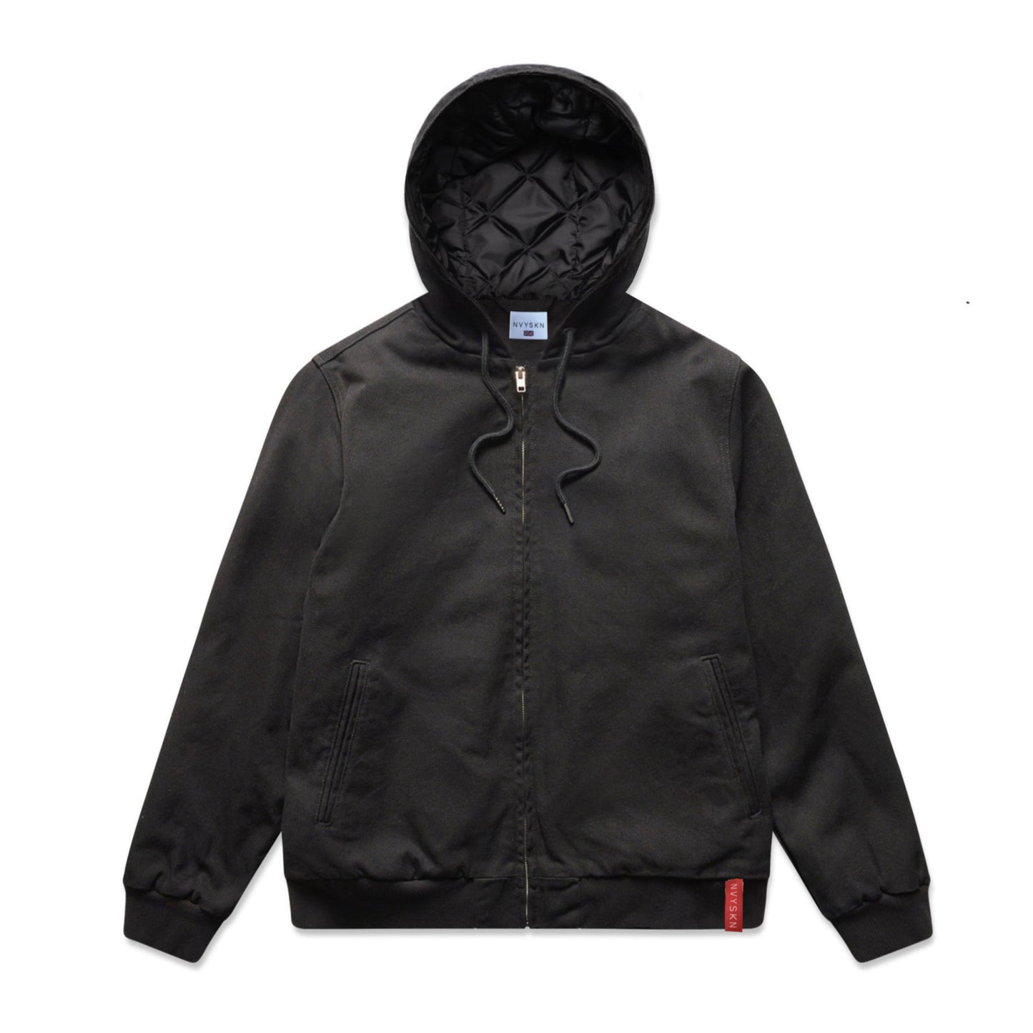 NVYSKN Mens Canvas Bomber Jacket