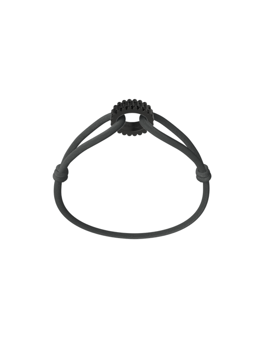 Carbon Regent Cord Bracelet