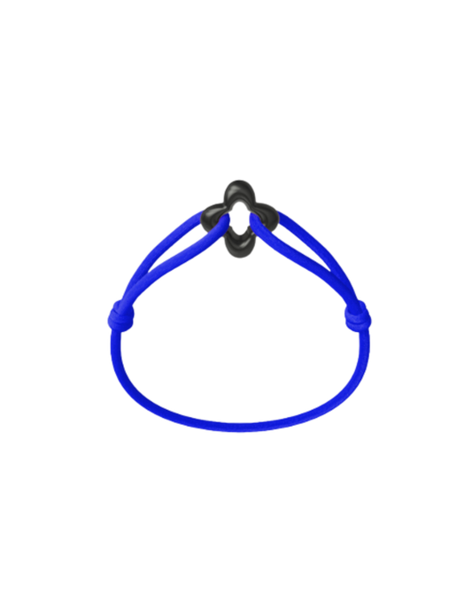 Black Clover Cord Bracelet