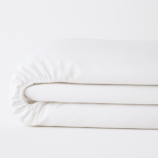 Cool & Comfy Silk Fitted Sheet (Eucalyptus)