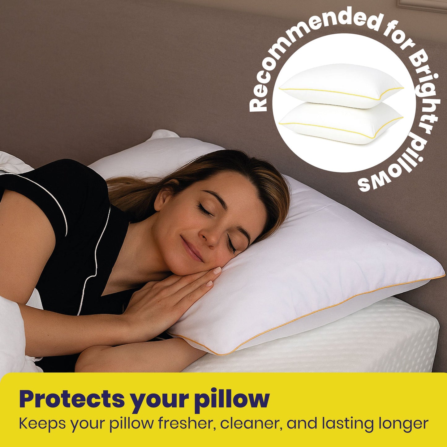 Brightr® Premium Tencel Waterproof Pillow Protector