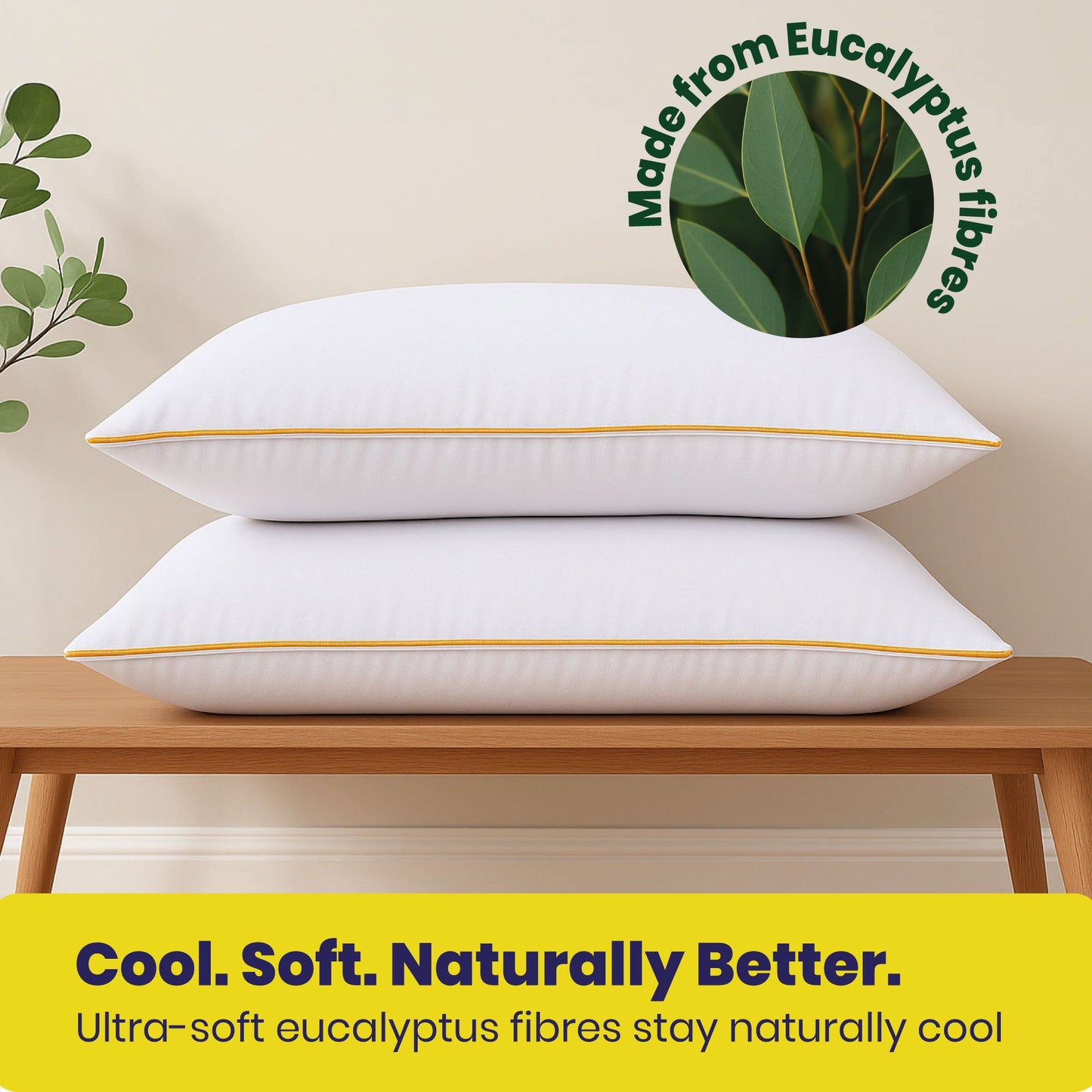 Brightr® Premium Tencel Waterproof Pillow Protector