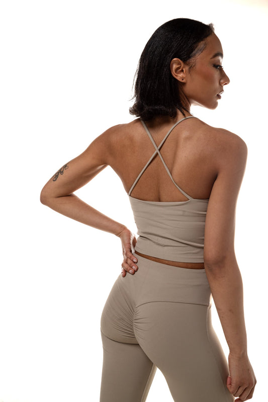 Cross back top