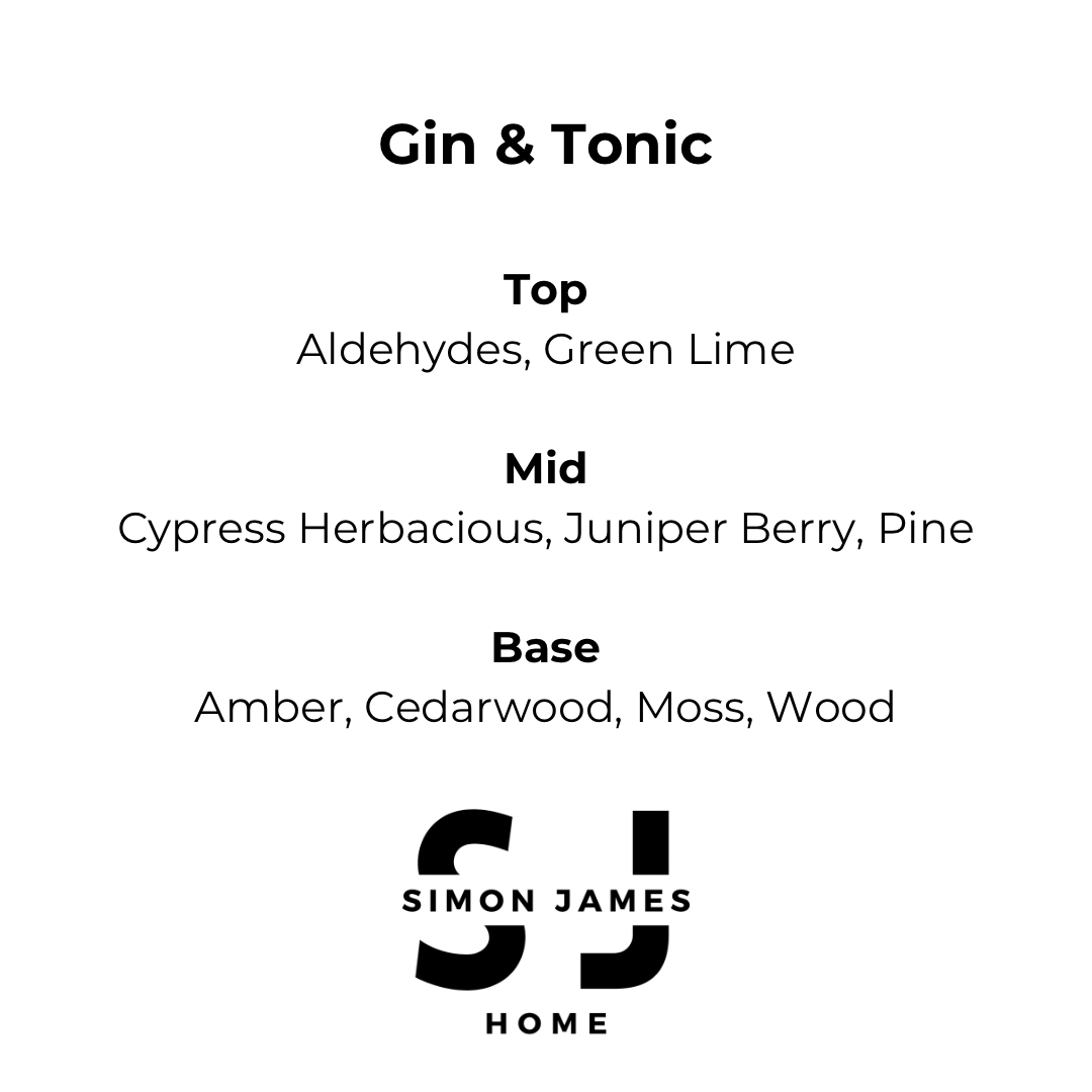 Gin & Tonic Handmade Soy Wax Candle