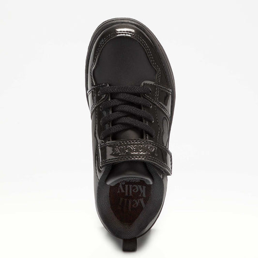 Lelli Kelly Black Heart School Trainers