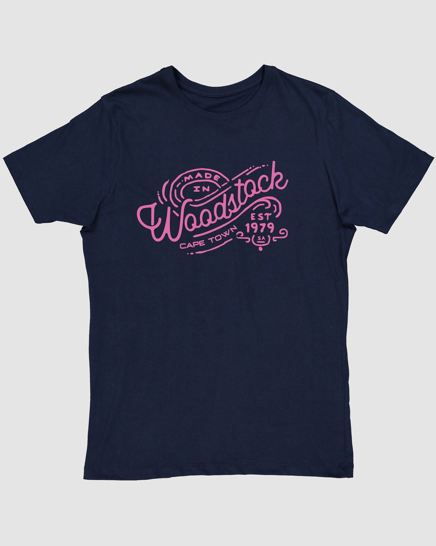 Men's Navy T-Shirt - Made in Woodstock