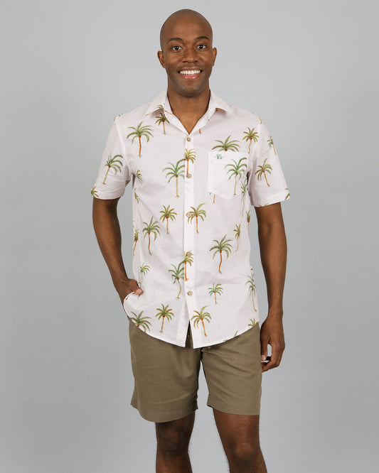 Mens Holiday Shirt - Palm Beach