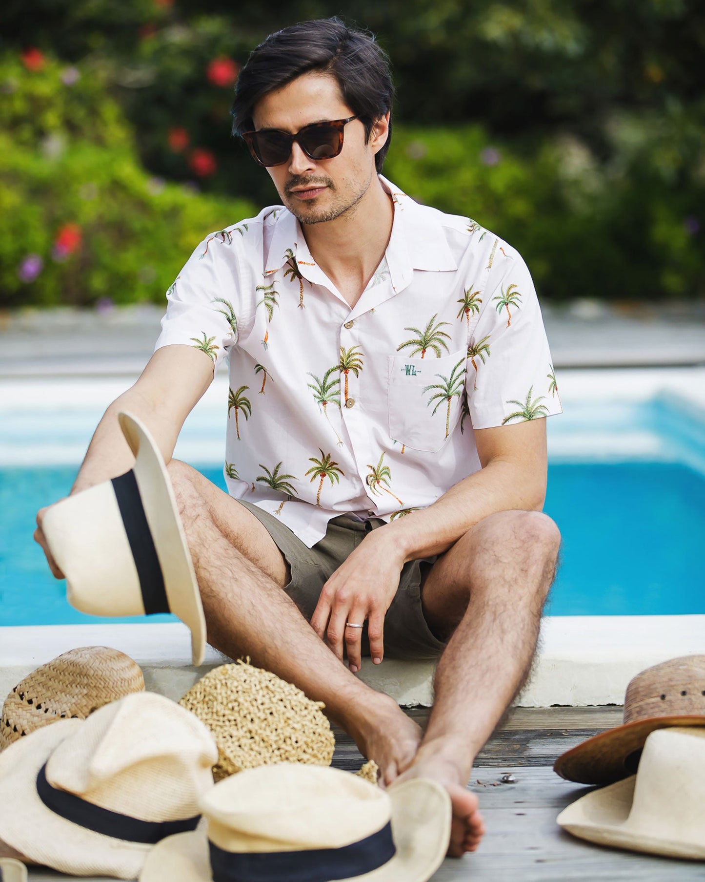 Mens Holiday Shirt - Palm Beach