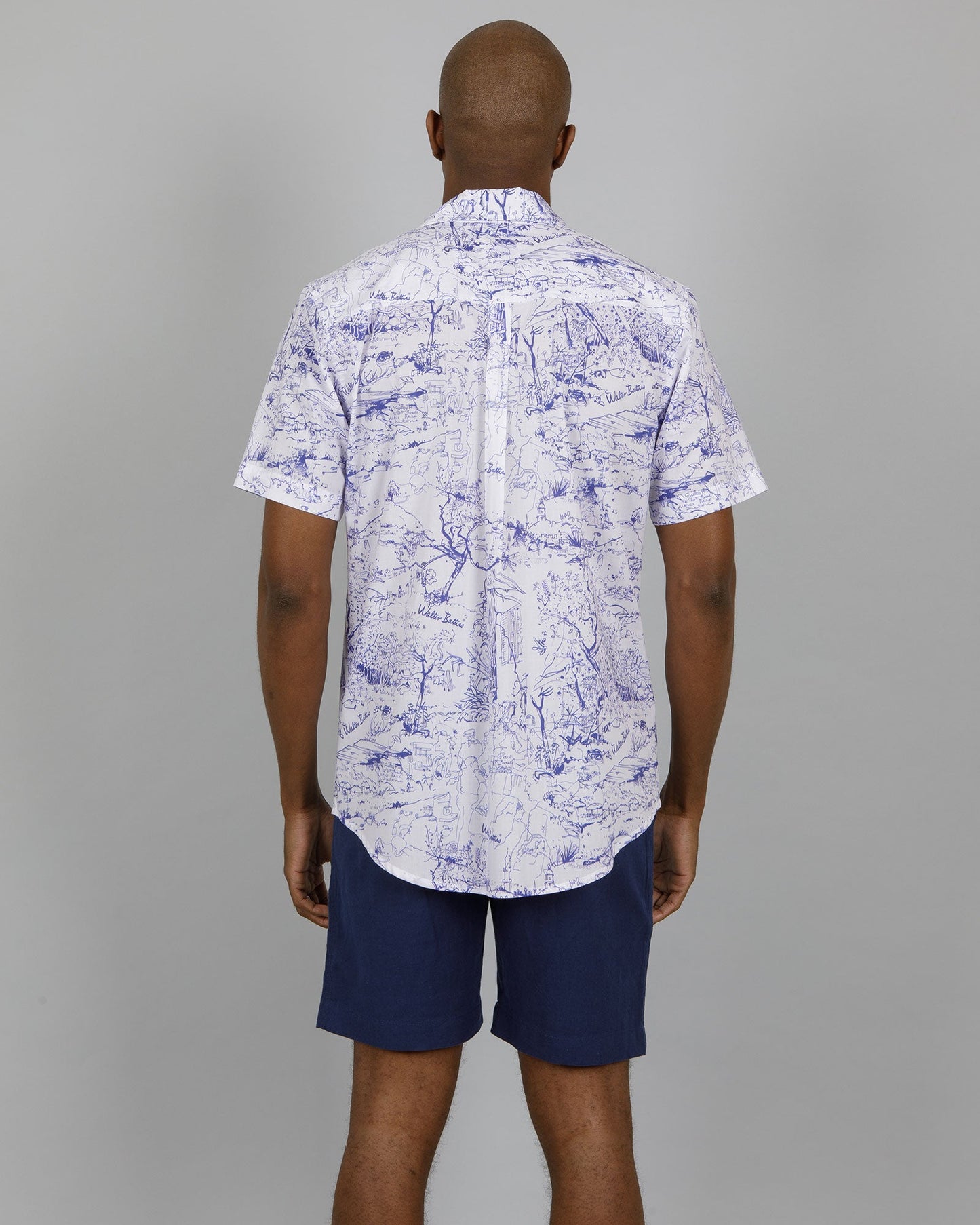 Mens Holiday Shirt - Battiss Willow