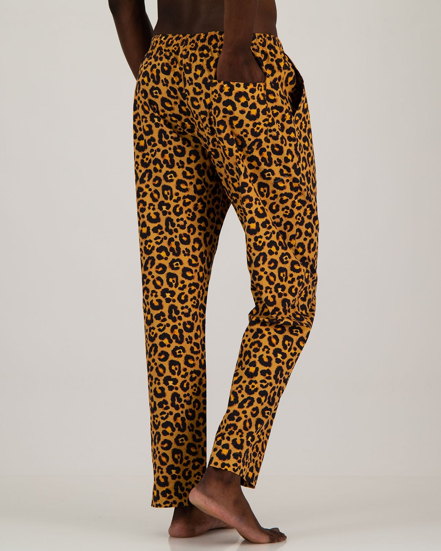 Mens Lounge Pants - Leopard