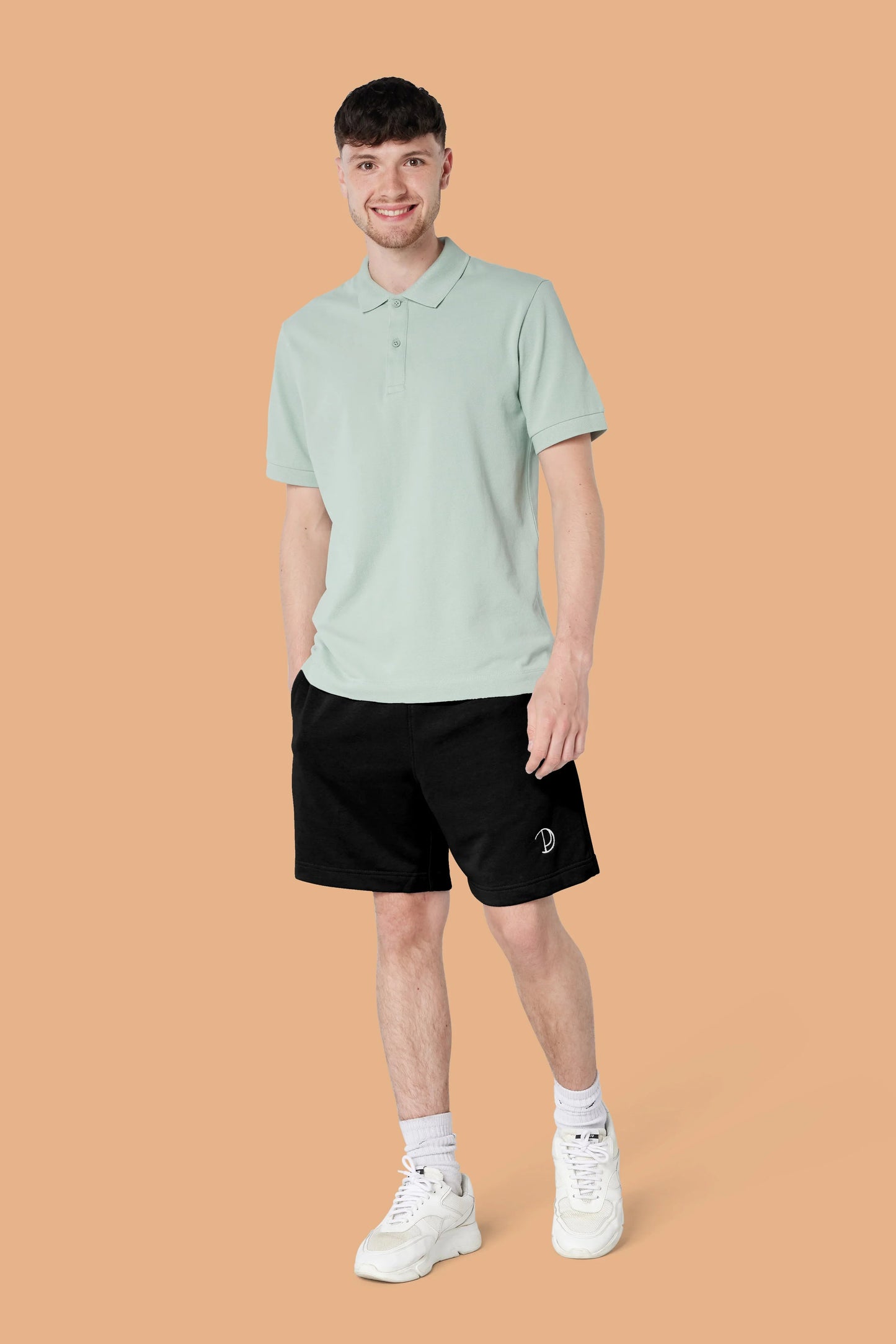Embroidered P Shorts