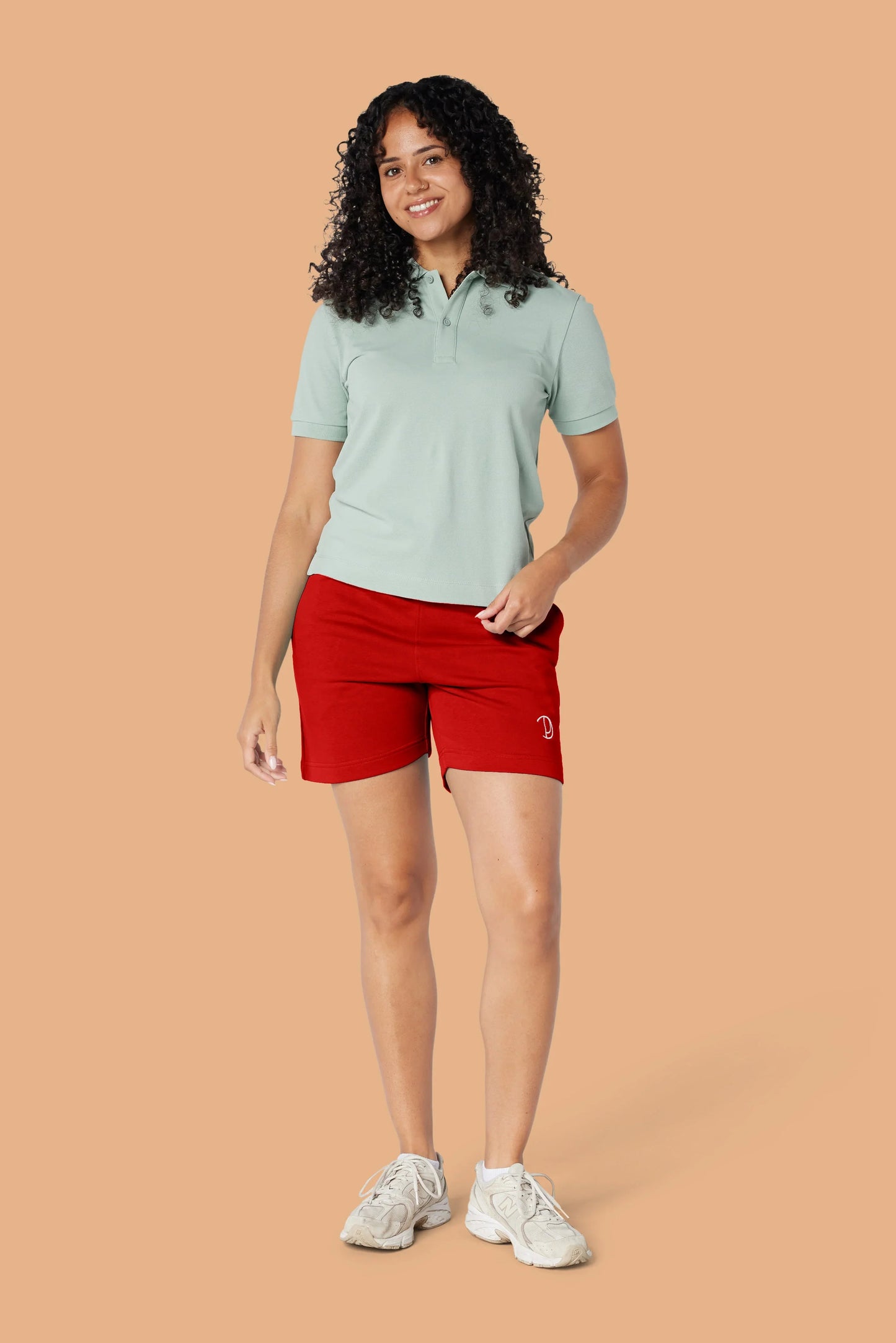 Embroidered P Shorts
