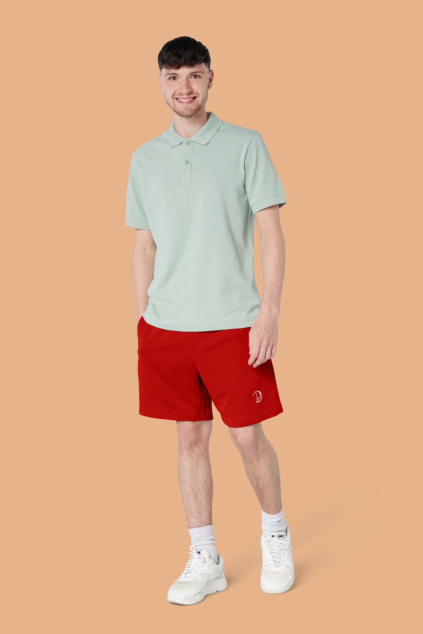 Embroidered P Shorts