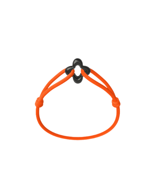 Black Clover Cord Bracelet