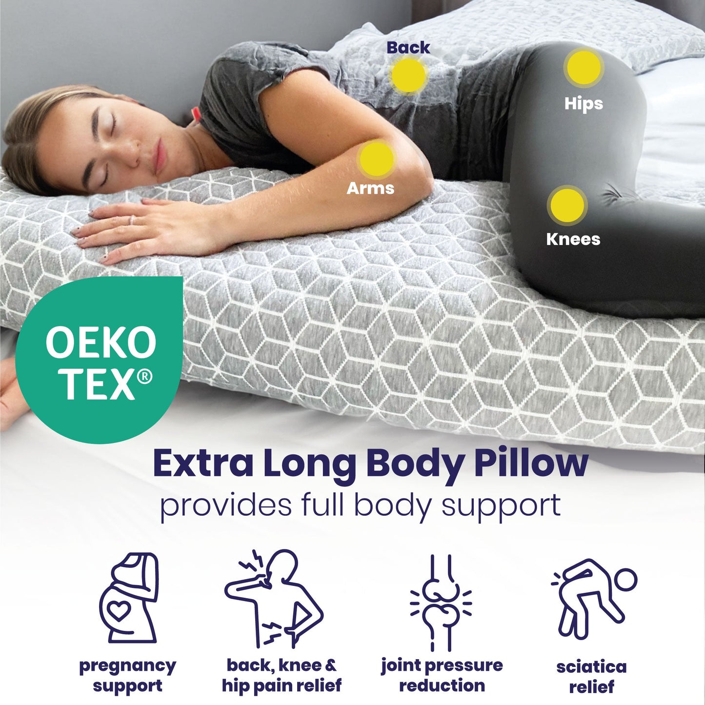 Brightr® Hug Body pillow Refurbished